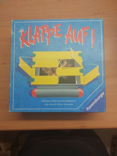 Spiel klappe auf - klappe, von