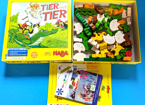 Brettspiel haba 4478 tier - tier, auf